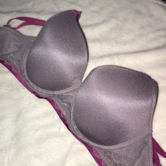 Gorgeous Fuchsia Lace T-Shirt Bra - Picture 4 of 5